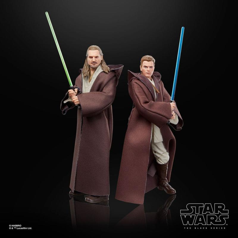 Star Wars Episode I Black Series Action Figure 3-Pack Qui-Gon Jinn, Darth Maul, Obi-Wan Kenobi 15 cm 1