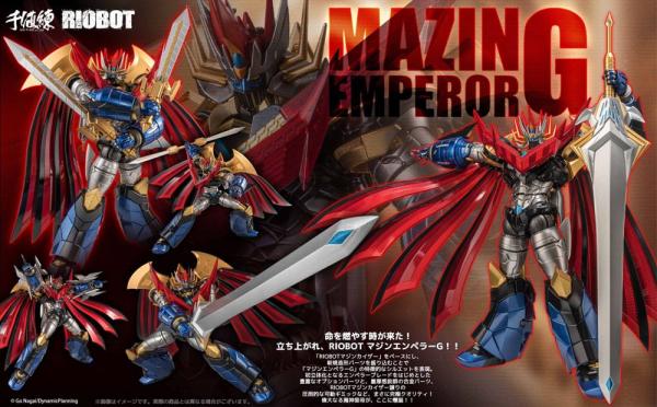 Mazinger Z Action Figure Riobot Mazin Emperor G 21 cm