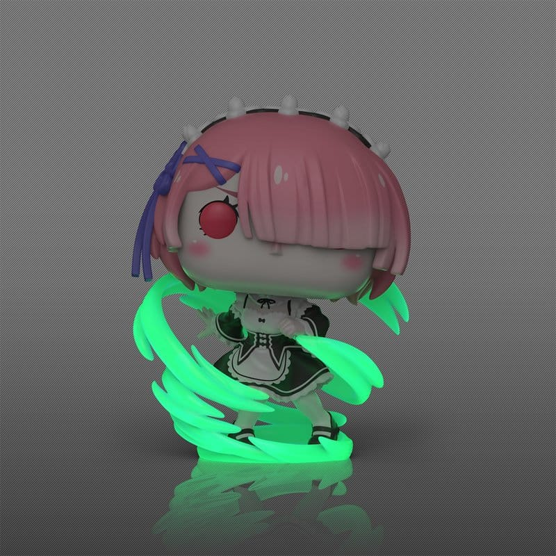 Re:Zero POP! Plus Vinyl Figure Ram (Wind Magic) (Glow) Exclusive 9 cm 1