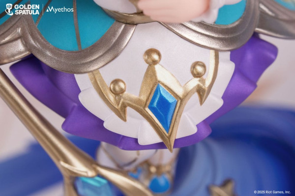 Golden Spatula PVC Statue Prestige Perfume Gem Chibi Janna Figure 17 cm 4