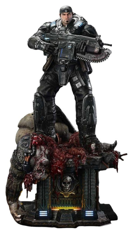 Gears of War: Reloaded Real Elite Masterline Series Statue 1/3 Marcus Fenix Ultimate Version 97 cm