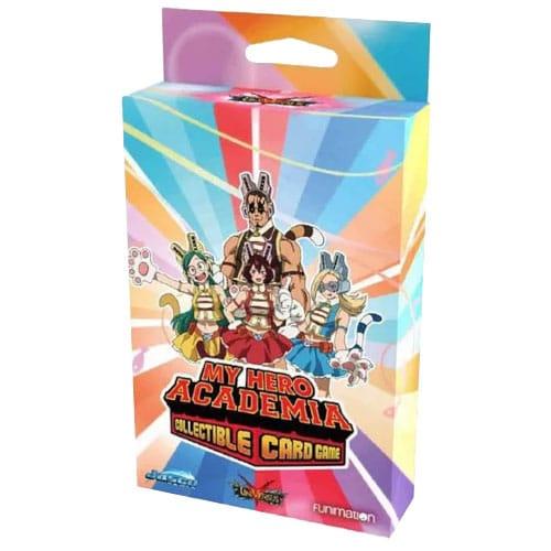 My Hero Academia Trading Cards Deck Loadable Content Packs Series 3 Wild Wild Pussycats Display (6)