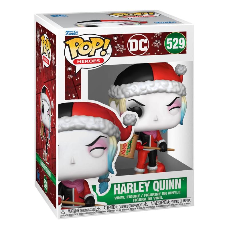 DC Comics POP! Heroes Vinyl Holiday '24- Harley 9 cm