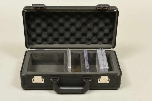 Evoretro Mini Carrying Case with Handle & Removable Foam Black 8