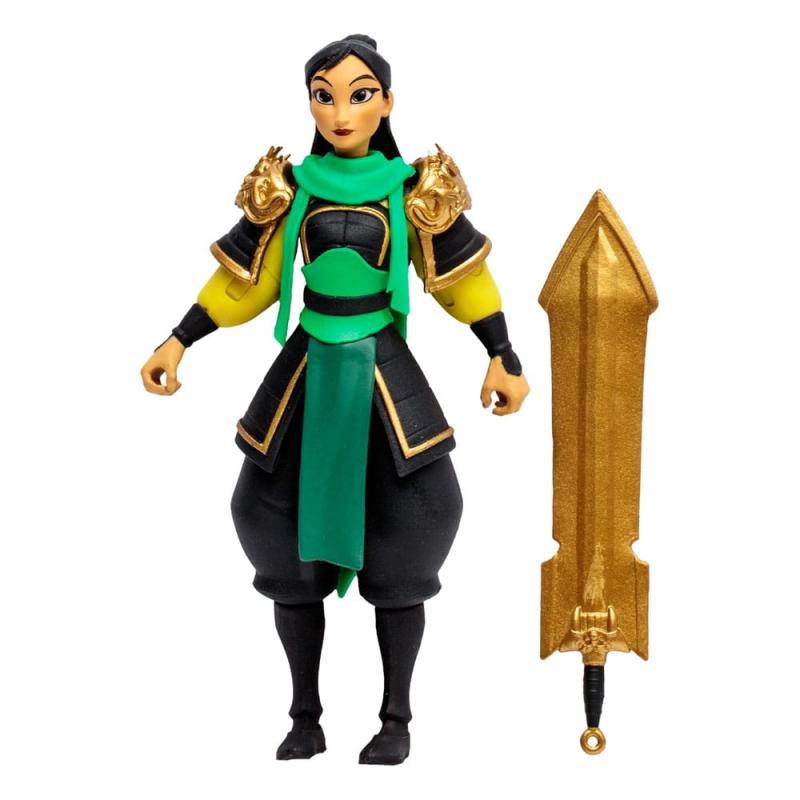 Disney Mirrorverse Action Figures Princess Pack Mulan, Belle (Fractured) & Arielle (Gold Label)