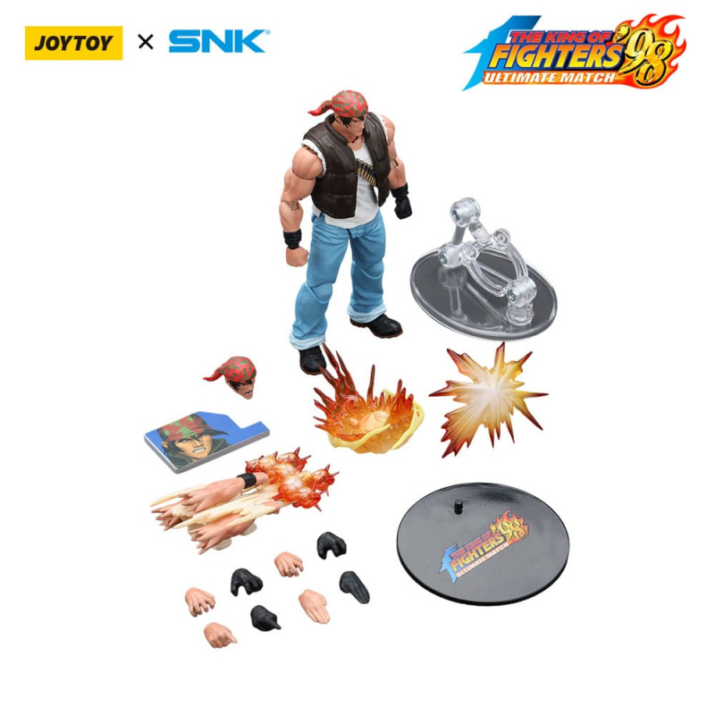 The King Of Fighters '98 Action Figure Hero Team Ralf Jones 12 cm 7