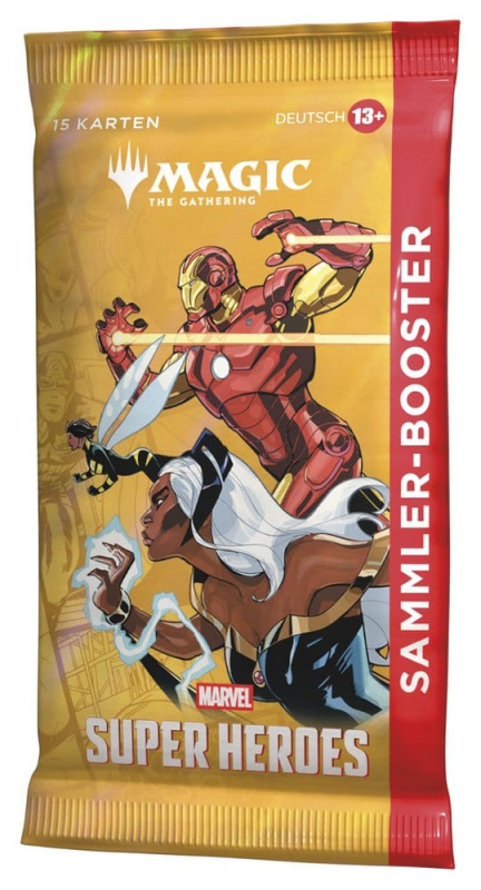 Magic the Gathering Marvel Super Heroes Collector Booster Display (12) german 3