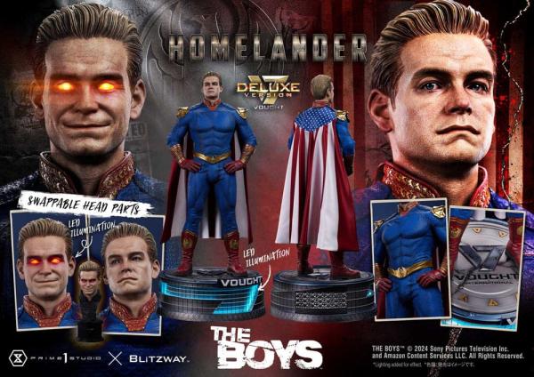 The Boys Premium Masterline Series Statue 1/4 Homelander Deluxe Version 57 cm