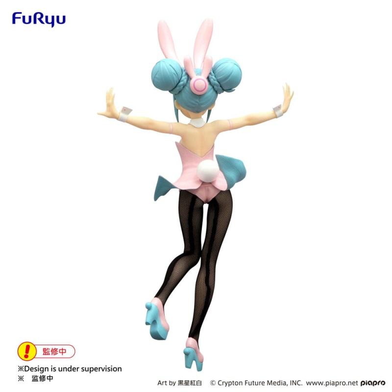 Hatsune Miku BiCute Bunnies PVC Statue Wink Pearl Pink Color Ver. 30 cm