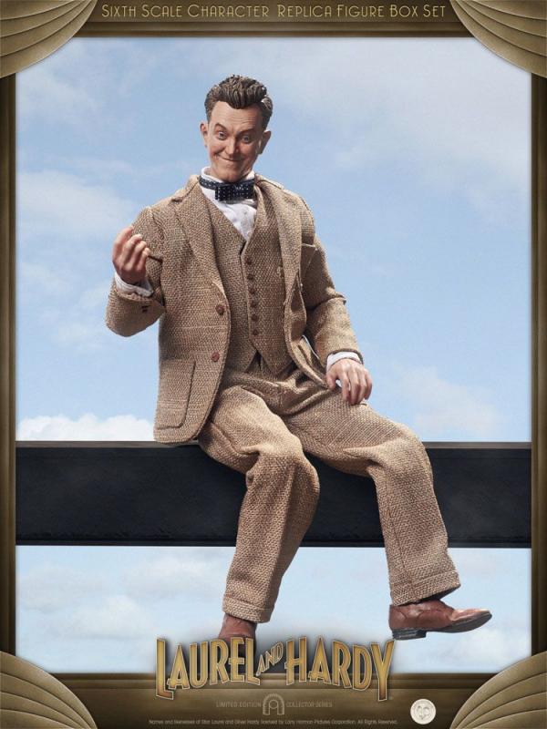 Laurel & Hardy 1/6 Action Figure 2-Pack Classic Suits - Big Chief Studios
