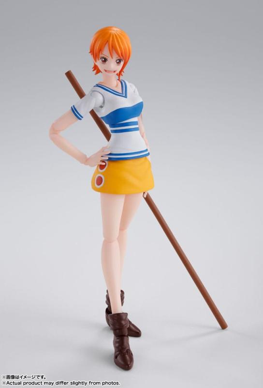 One Piece S.H. Figuarts Action Figure Nami Romance Dawn 14 cm 2