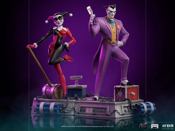 Batman: Joker 1/10 The Animated Series Art Scale Statue - Iron Studios