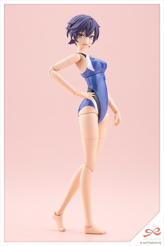 Sousaishojoteien Plastic Model 1/10 Rui Saotome Touou High School Competitive Swimsuit 16 cm 1