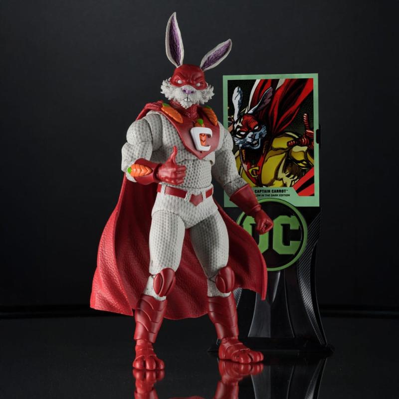 DC Multiverse Action Figure Captain Carrot (Justice League Incarnate) Glow In The Dark Edition (Gold 3