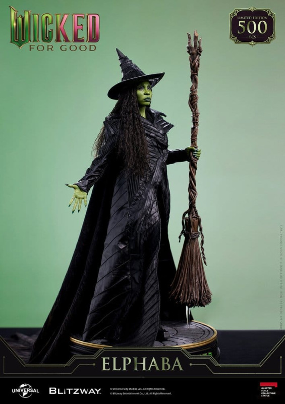 Wicked 2: For Good Superb Scale Statue 1/4 Elphaba 56 cm 2