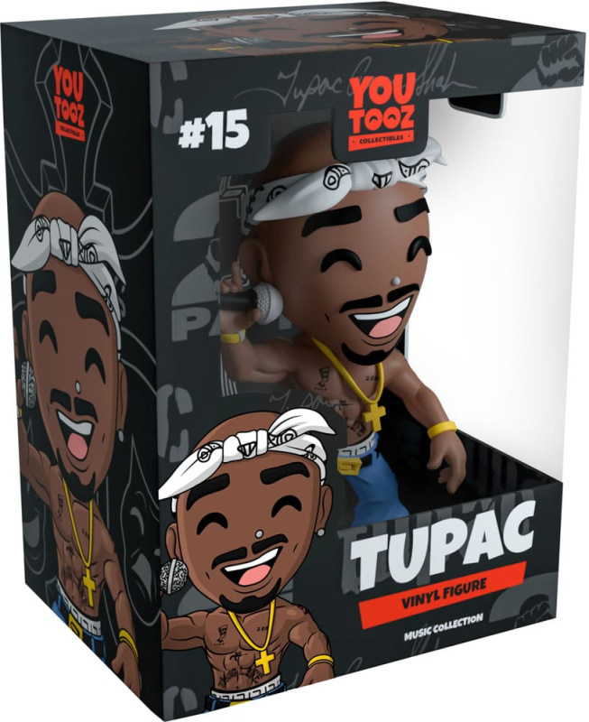 Tupac Shakur Vinyl Figure Tupac 11 cm 1