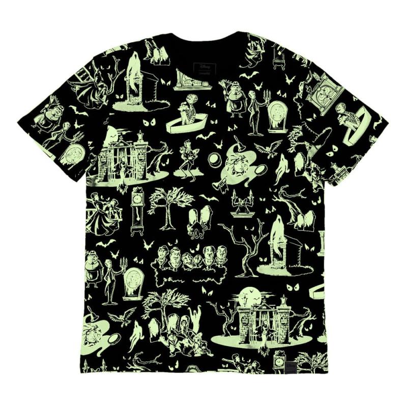 Disney by Loungefly Tee T-Shirt Unisex Haunted Mansion Size M