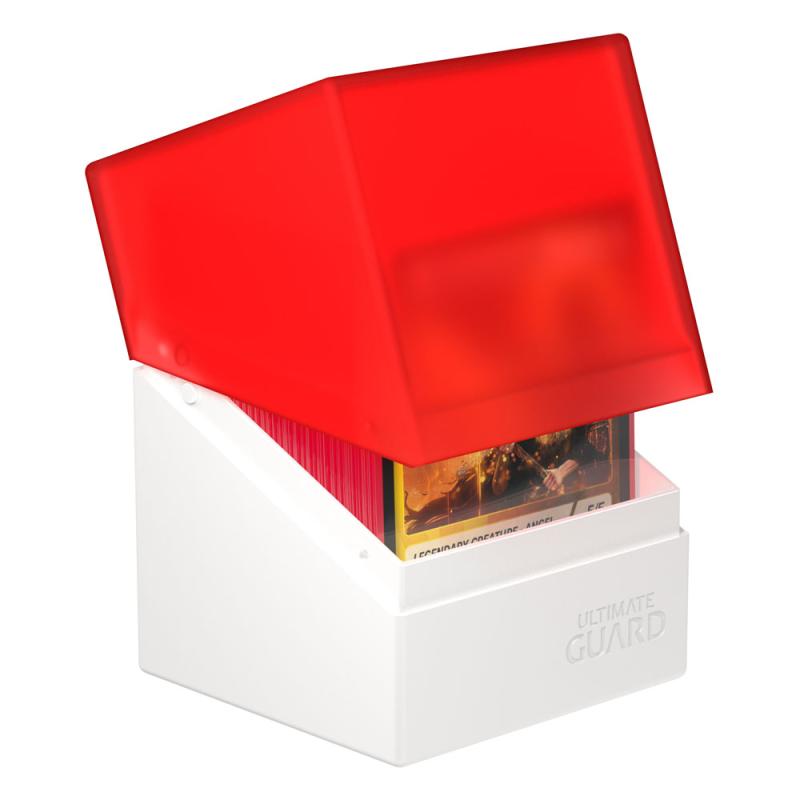 Ultimate Guard Boulder Deck Case 100+ SYNERGY Red/White