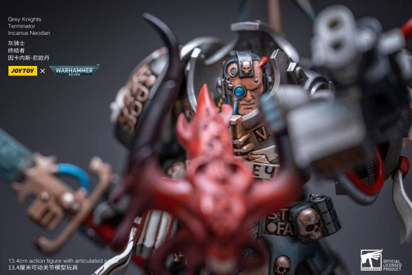 Warhammer 40k Action Figure 1/18 Grey Knights Terminator Incanus Neodan 13 cm 6