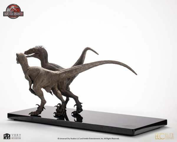 Jurassic Park Statue 1/8 Pair of Velociraptors 30 cm 4