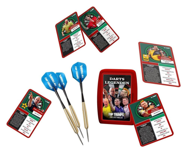 Darts Top Trumps Gift Set with Arrows *German Version* 1
