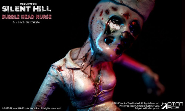 Return to Silent Hill (2026) DefoStyle Figure Bubble Head Nurse 16.5 cm 4