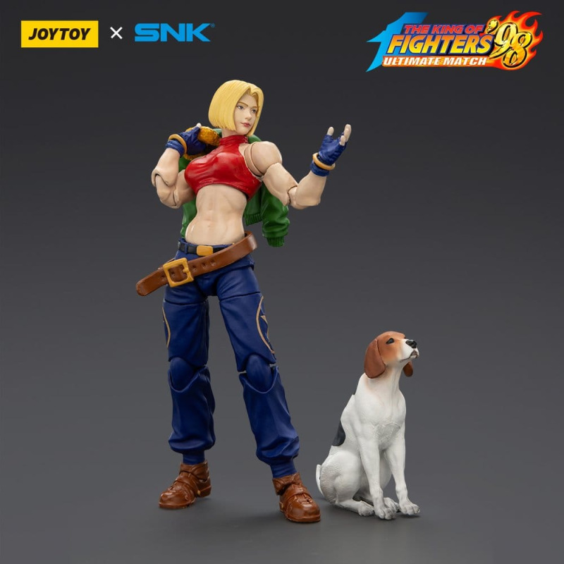 The King of Fighters '98 Ultimate Match Action Figure Blue Mary 11 cm 3