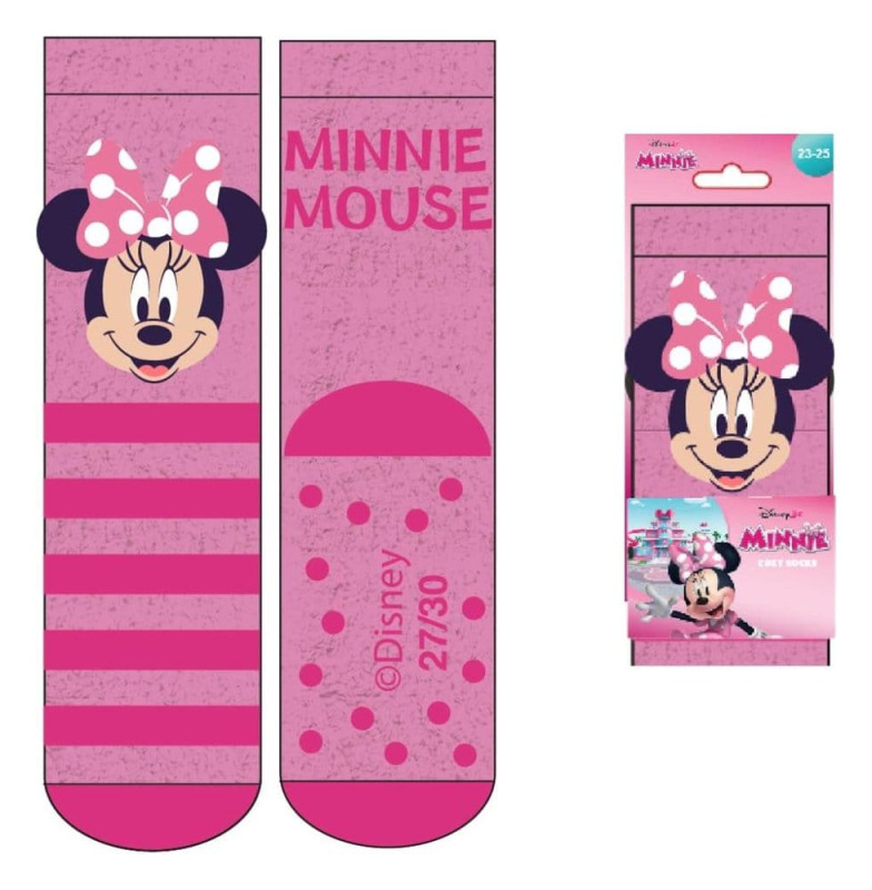 Disney Cozy Anti-Slip Socks Minnie Mouse 27-34