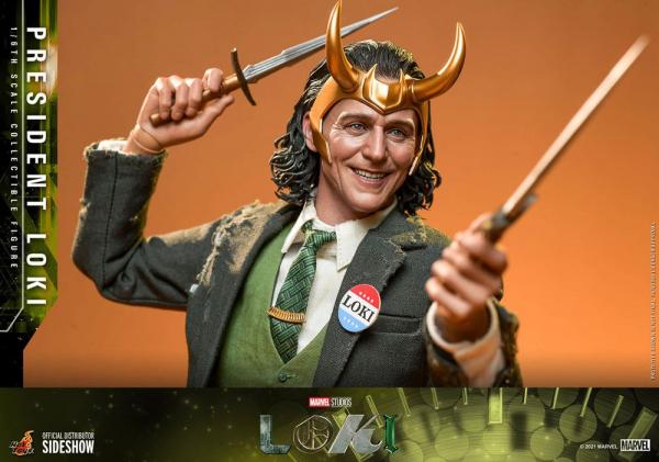 Loki: President Loki 1/6 Action Figure - Hot Toys