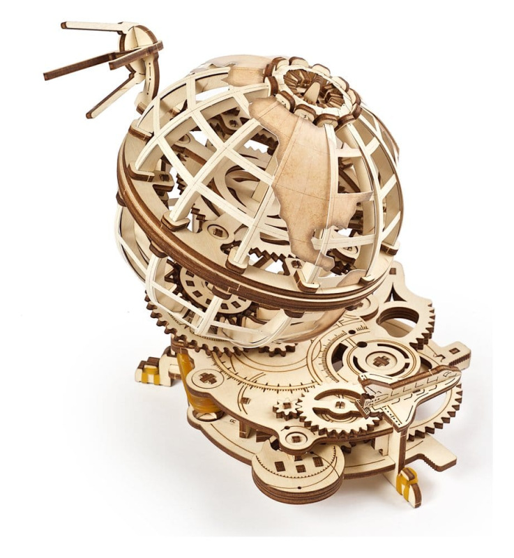 Ugears 3D Wooden Puzzle Globus 12