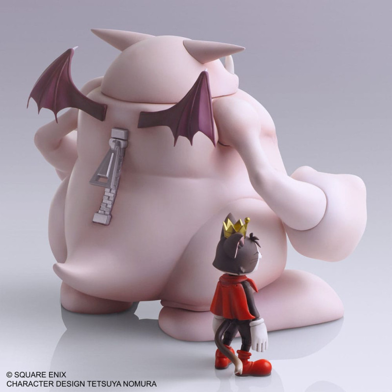 Final Fantasy VII Bring Arts Action Figure Set Cait Sith & Fat Moogle 7