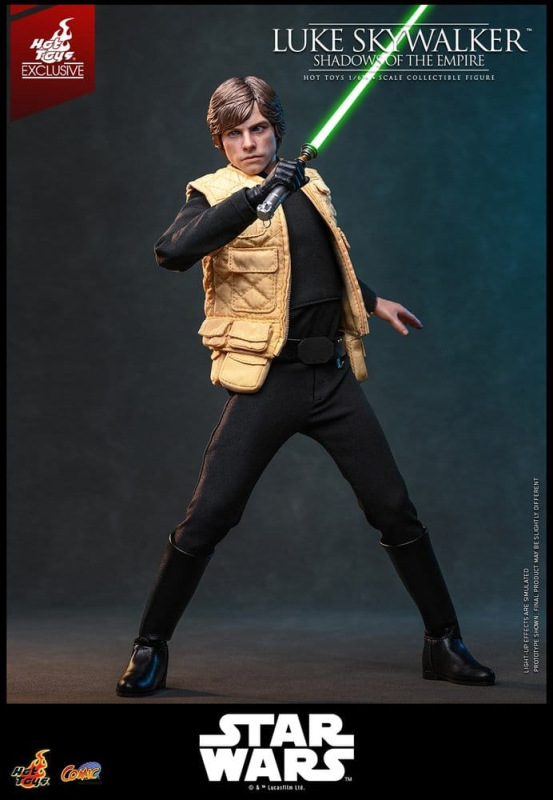 Star Wars Comic Masterpiece Action Figure 1/6 Luke Skywalker (Shadows Of The Empire) (Hot Toys Exclu 4