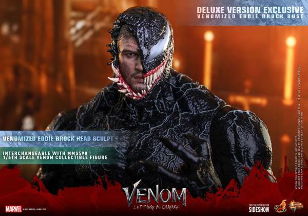 Venom: Let There Be Carnage Movie Masterpiece Series PVC Action Figure 1/6 Carnage Deluxe Ver. 43 cm