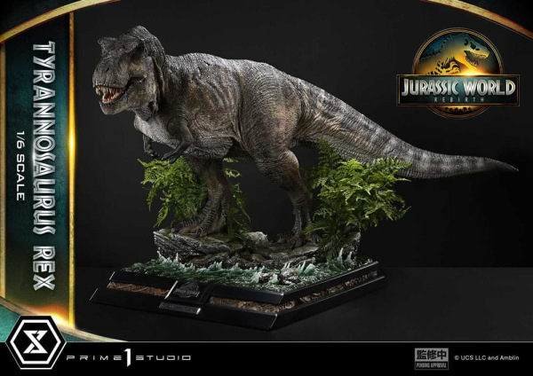 Jurassic World Rebirth Legacy Museum Collection Statue 1/6 Tyrannosaurus Rex 94 cm 7