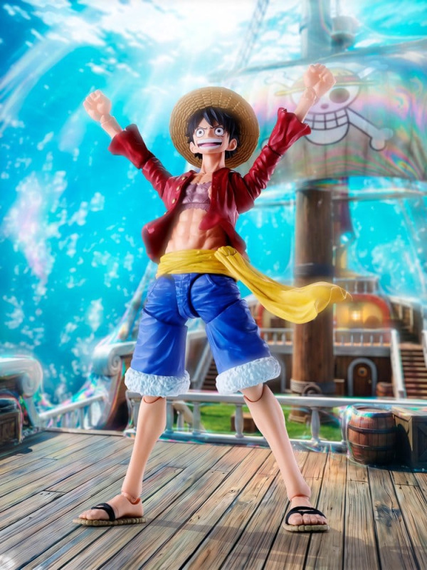 One Piece S.H.Figuarts Action Figure Monkey D. Luffy -Two Years Later- 15 cm 7