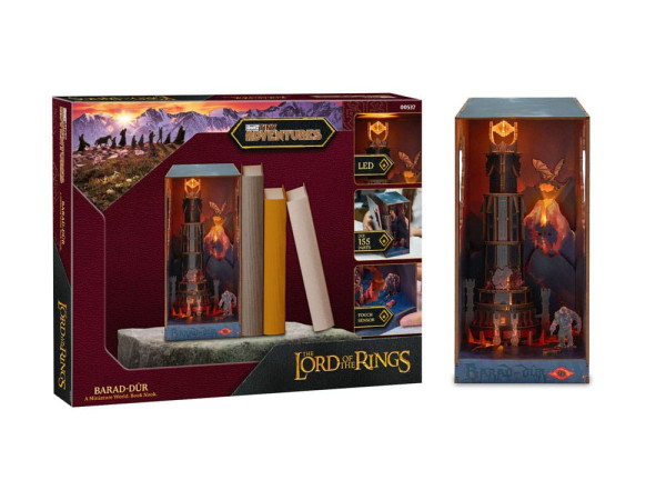 The Lord of the Rings Tiny Adventures Book Nook Mini Diorama Barad-Dûr 23 cm 1