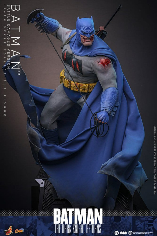 Batman: The Dark Knight Returns Comic Masterpiece Action Figure 1/6 Batman (Battle Damaged Version) 11