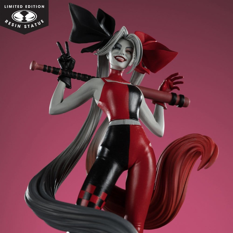 DC Direct Harley Quinn: Red, White & Black Statue 1/10 Harley Quinn by Alex Garner 21 cm 5