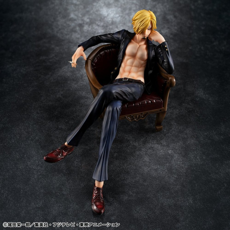 One Piece Portrait.Of.Pirates "S.O.C" PVC Figure Sanji Ver.R 14 cm 3