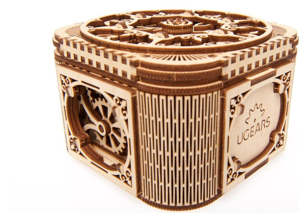 Ugears 3D Wooden Puzzle Treasure Box 7