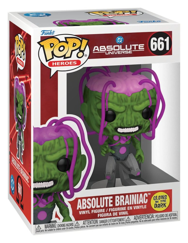 DC Comics POP! Comics Vinyl Figure Brainiac 9 cm 1