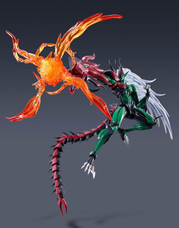 Yu-Gi-Oh! S.H. MonsterArts Action Figure Elemental Hero Flame Wingman 19 cm 4