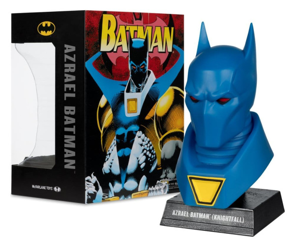 Batman DC Direct Mini-Replica 1/3 Azrael Batman Mask (Batman: Knightfall) (Gold Label Collection) 18 1