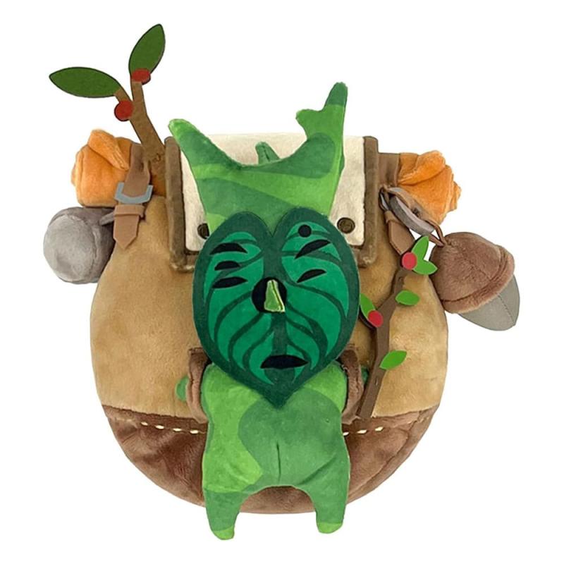 The Legend of Zelda: Tears of the Kingdom Plush Figure ZP04 Korok with Backpack Brown 17 cm