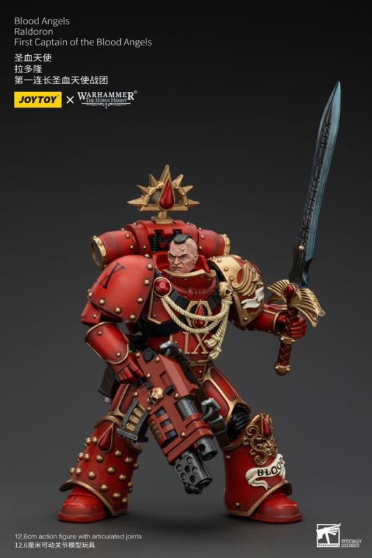 Warhammer The Horus Heresy Action Figure 1/18 Blood Angels Raldoron First Captain of the Blood Angel