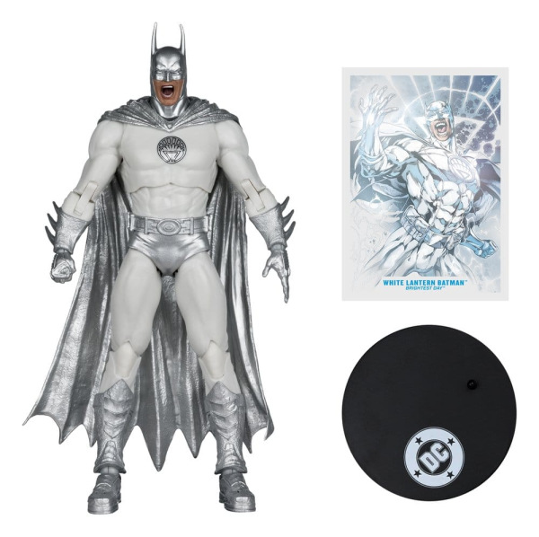 DC Multiverse Action Figure White Lantern Batman (Brightest Day) (Red Platinum Edition) 18 cm 1