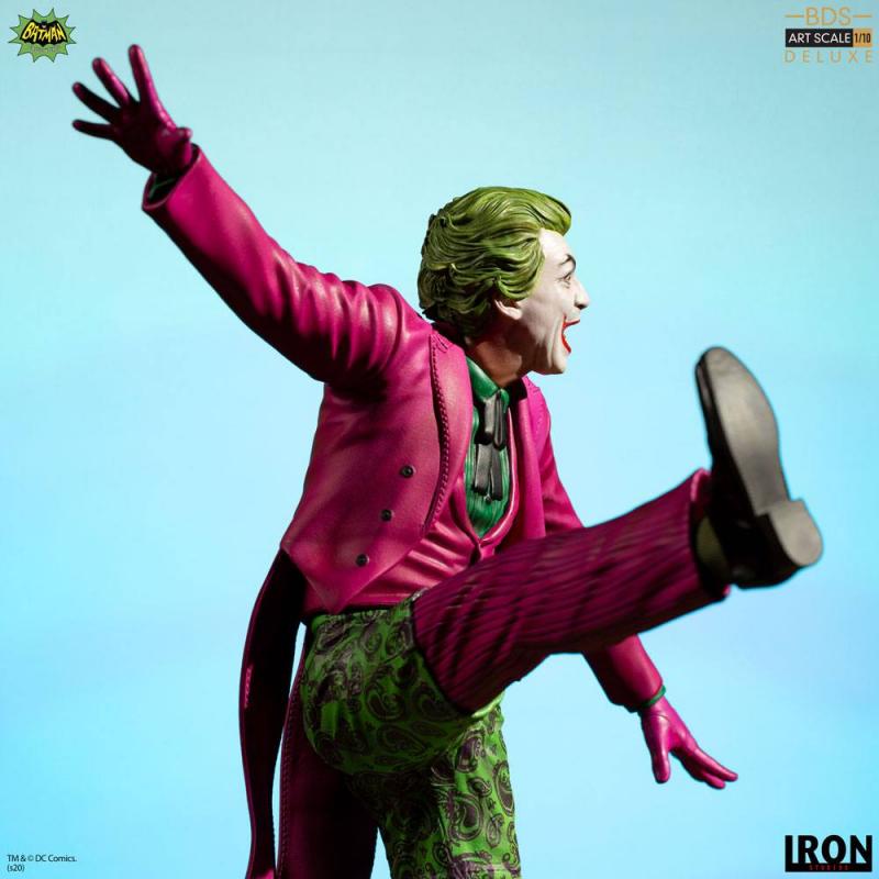 Batman 1966: The Joker - Deluxe BDS Art Scale Statue 1/10 - Iron Studios