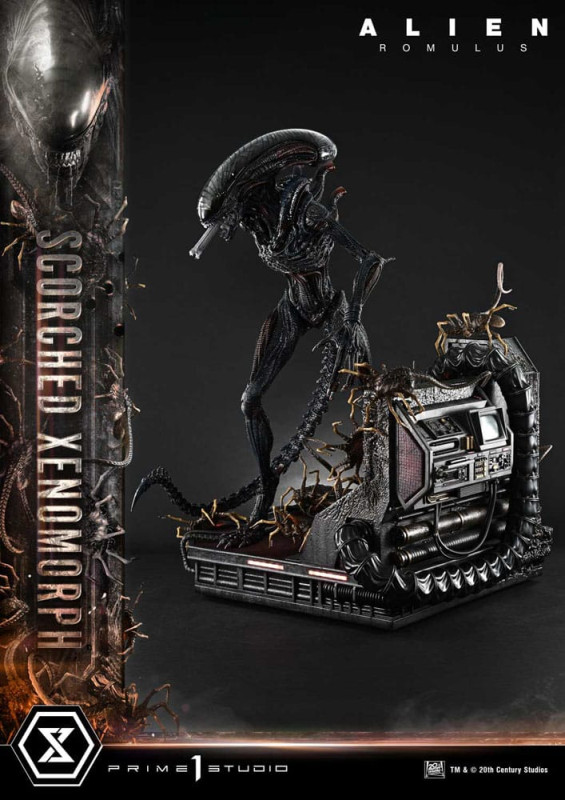 Alien: Romulus Museum Masterline XL Statue 1/3 Scorched Xenomorph 98 cm 10