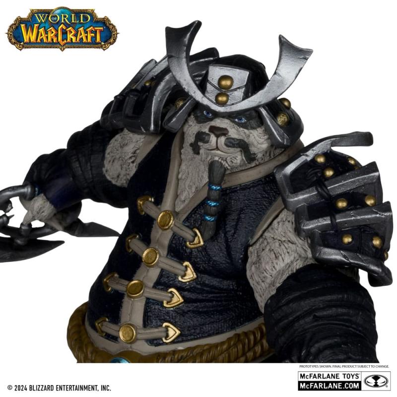 World of Warcraft PVC Statue 2-Pack 1/12 Dwarf Hunter: Beast Master & Pandaren: Monk (Gold Label) 15