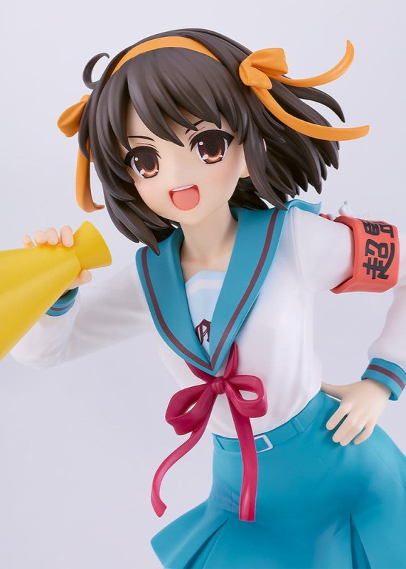 The Melancholy of Haruhi Suzumiya Pop Up Parade PVC Figure Haruhi Suzumiya L Size 22 cm 2